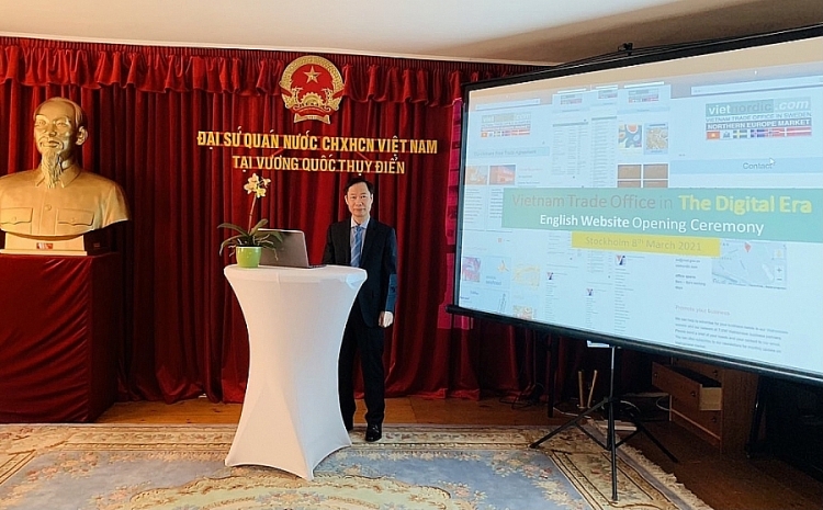 Khai trương trang web tiếng Anh dành cho các doanh nghiệp khu vực Bắc Âu