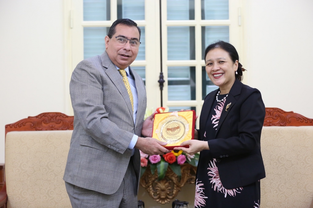 VUFO mong muốn Đại sứ quán Panama tại Việt Nam chia sẻ những sáng kiến tổ chức hoạt động giao lưu hữu nghị