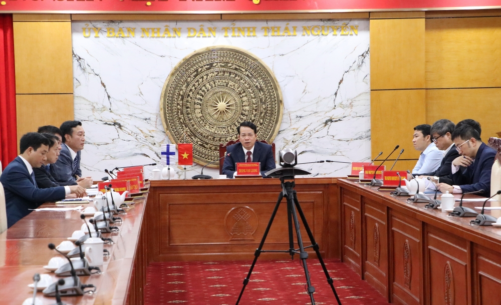 Tăng cường hợp tác giữa tỉnh Thái Nguyên và Vùng Nam Ostrobothnia, Phần Lan