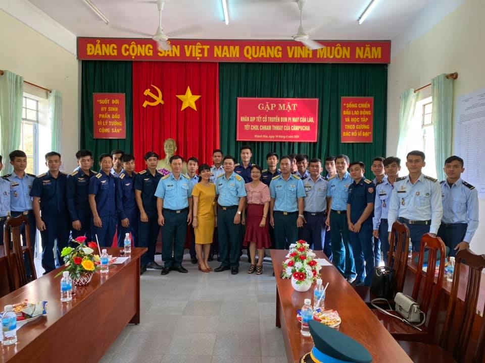 Giao lưu bóng chuyền 3 nước Việt Nam - Lào - Campuchia tại Khánh Hòa nhân dịp Tết cổ truyền