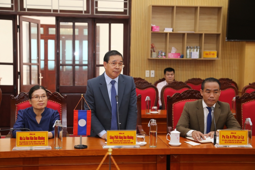 Thái Nguyên (Việt Nam) và Lào mở cơ hội hợp tác nhiều lĩnh vực Thái Nguyên (Việt Nam) và Lào mở cơ hội hợp tác nhiều lĩnh vực