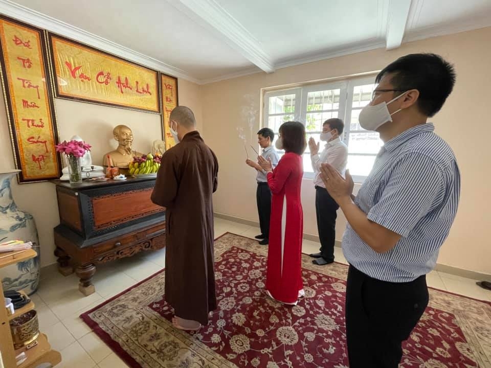 Lãnh đạo Đảng Cộng sản Sri Lanka, Hội Đoàn kết Sri Lanka - Việt Nam kỷ niệm ngày sinh Chủ tịch Hồ Chí Minh