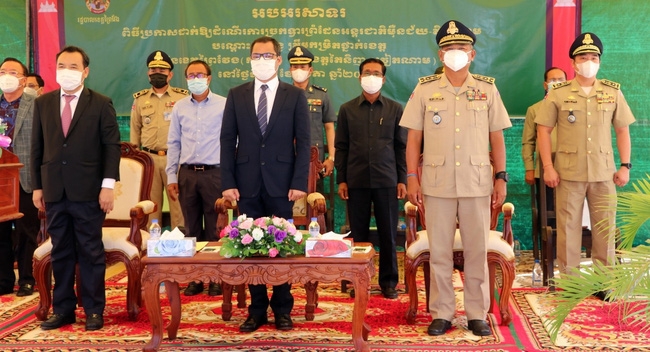 Khánh thành cửa khẩu quốc tế Tân Nam (Việt Nam) - Meun Chey (Campuchia)