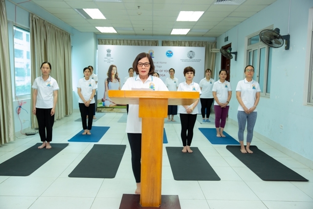 Chương trình giao thức Yoga trực tuyến nhân Ngày Quốc tế Yoga