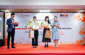 10 sáng tác truyền thông xuất sắc về chủ đề “Nam giới hành động – Chấm dứt bạo lực với phụ nữ