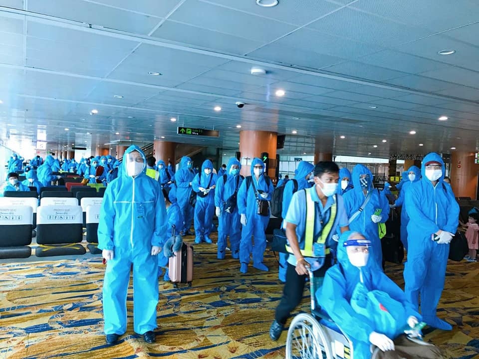 Tiếp tục đưa công dân Việt Nam tại Myanmar, Brunei về nước an toàn