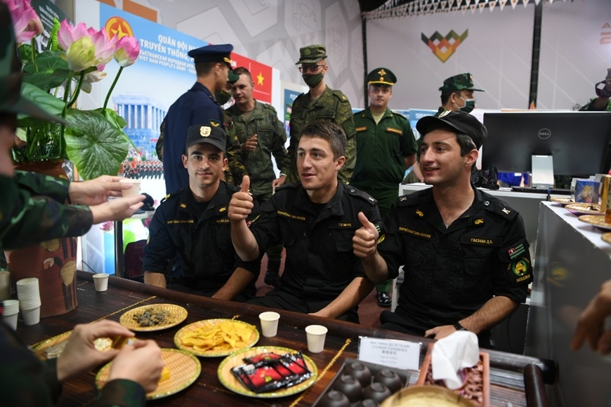 Gian nhà hữu nghị của Việt Nam tại triển lãm ở Army Games 2021 thu hút bạn bè quốc tế