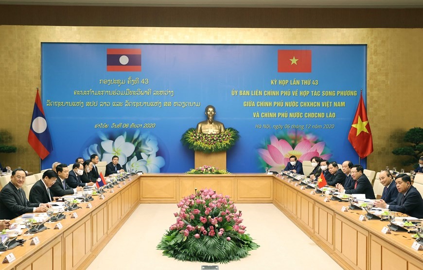 [Photo] Quan hệ hữu nghị vĩ đại, đoàn kết đặc biệt Việt Nam-Lào | Chính trị | Vietnam+ (VietnamPlus)