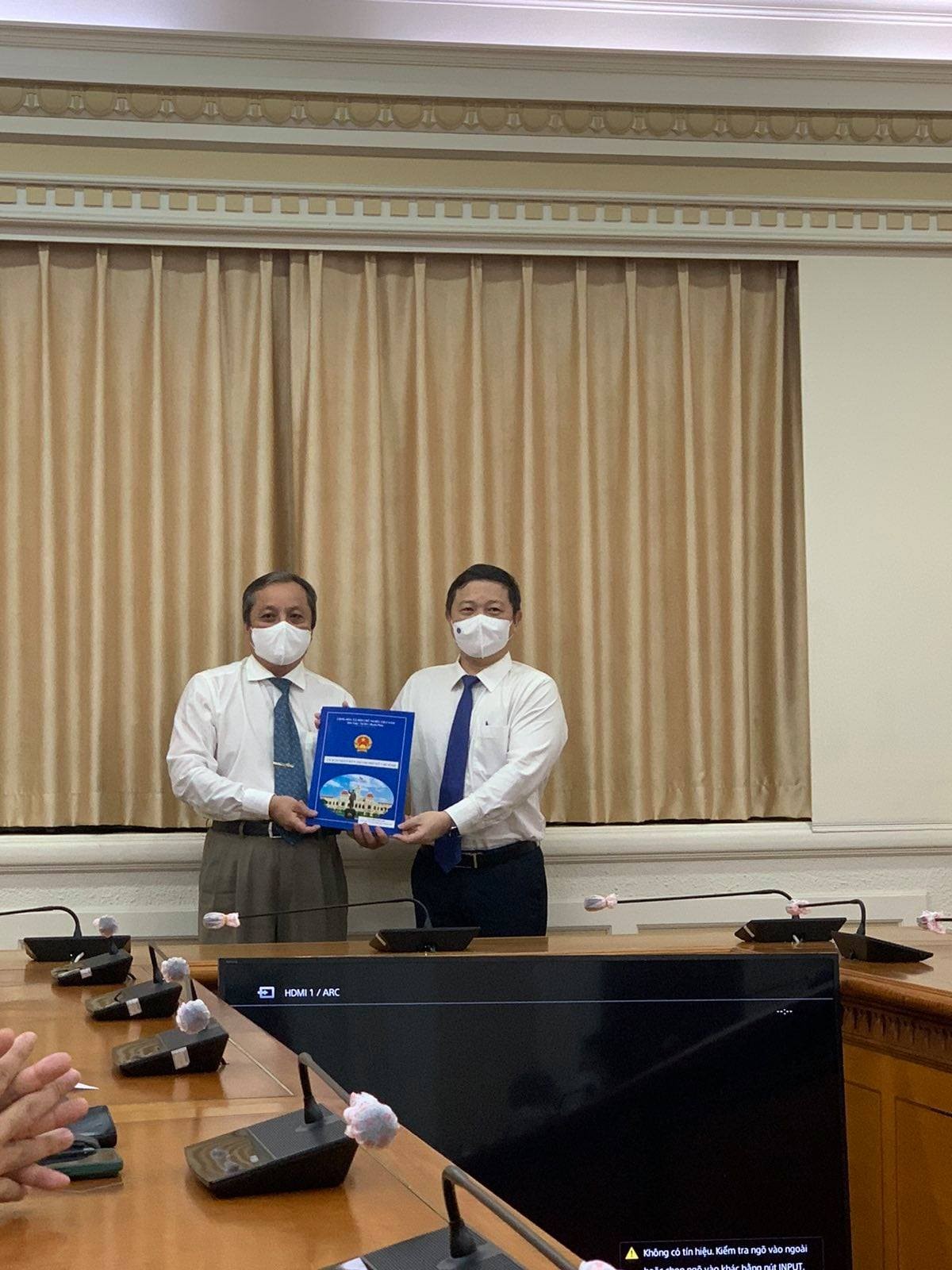 Điều động ông Đỗ Việt Hà nhận công tác tại Liên hiệp các tổ chức hữu nghị thành phố Hồ Chí Minh