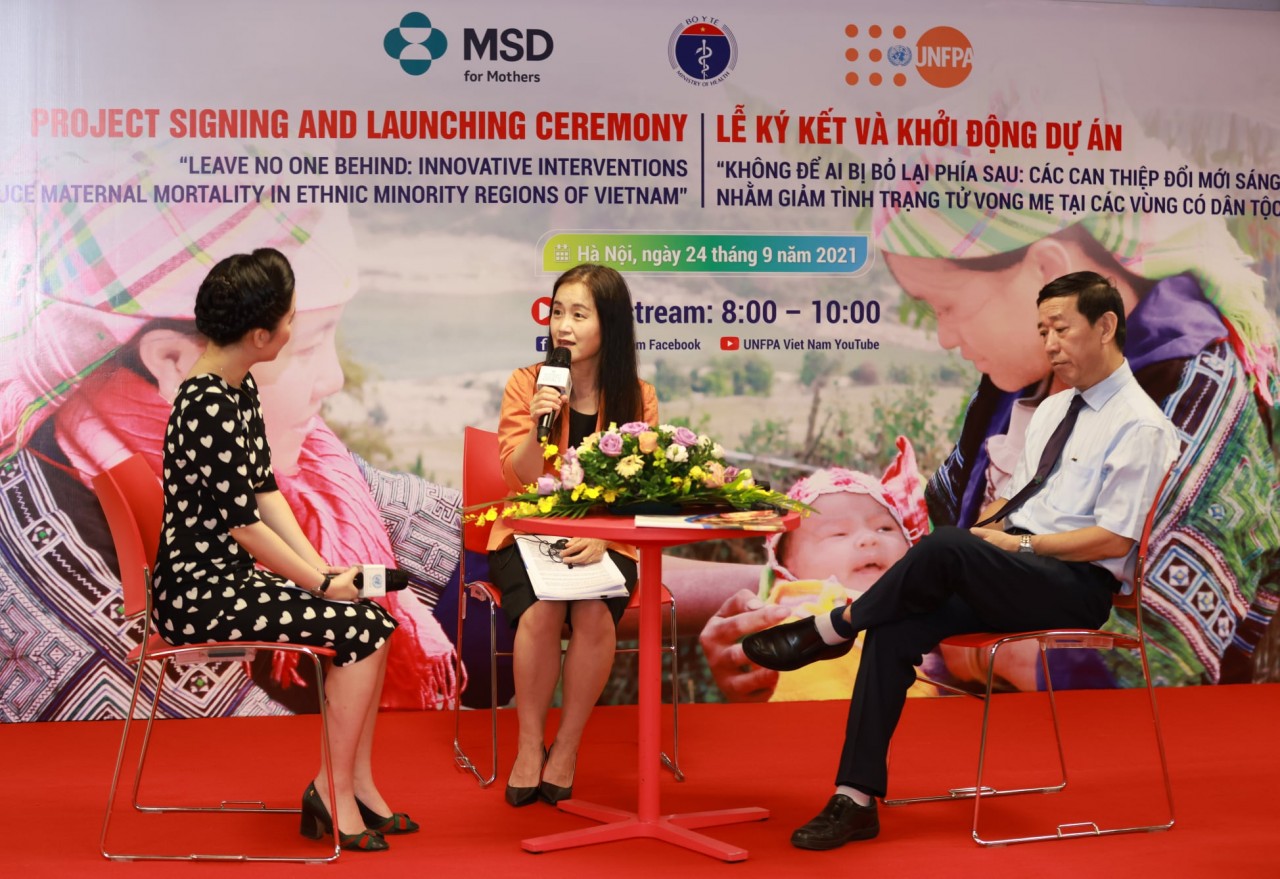 UNFPA khởi động dự án giảm tình trạng tử vong mẹ tại các vùng dân tộc thiểu số tại Việt Nam