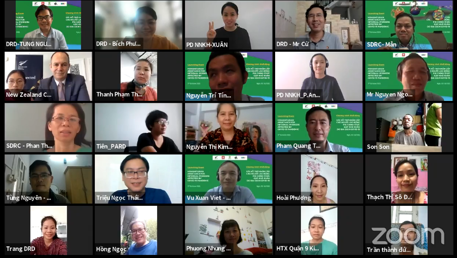 Oxfam công bố gói hỗ trợ 1,3 tỷ đồng cho người lao động di cư gặp khó khăn tại TP.HCM