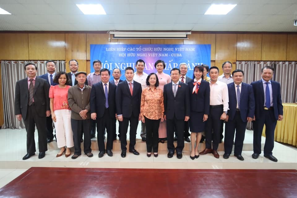 Ông Vũ Hải Hà được bầu làm Chủ tịch Hội Hữu nghị Việt Nam-Cuba giai đoạn 2021-2025