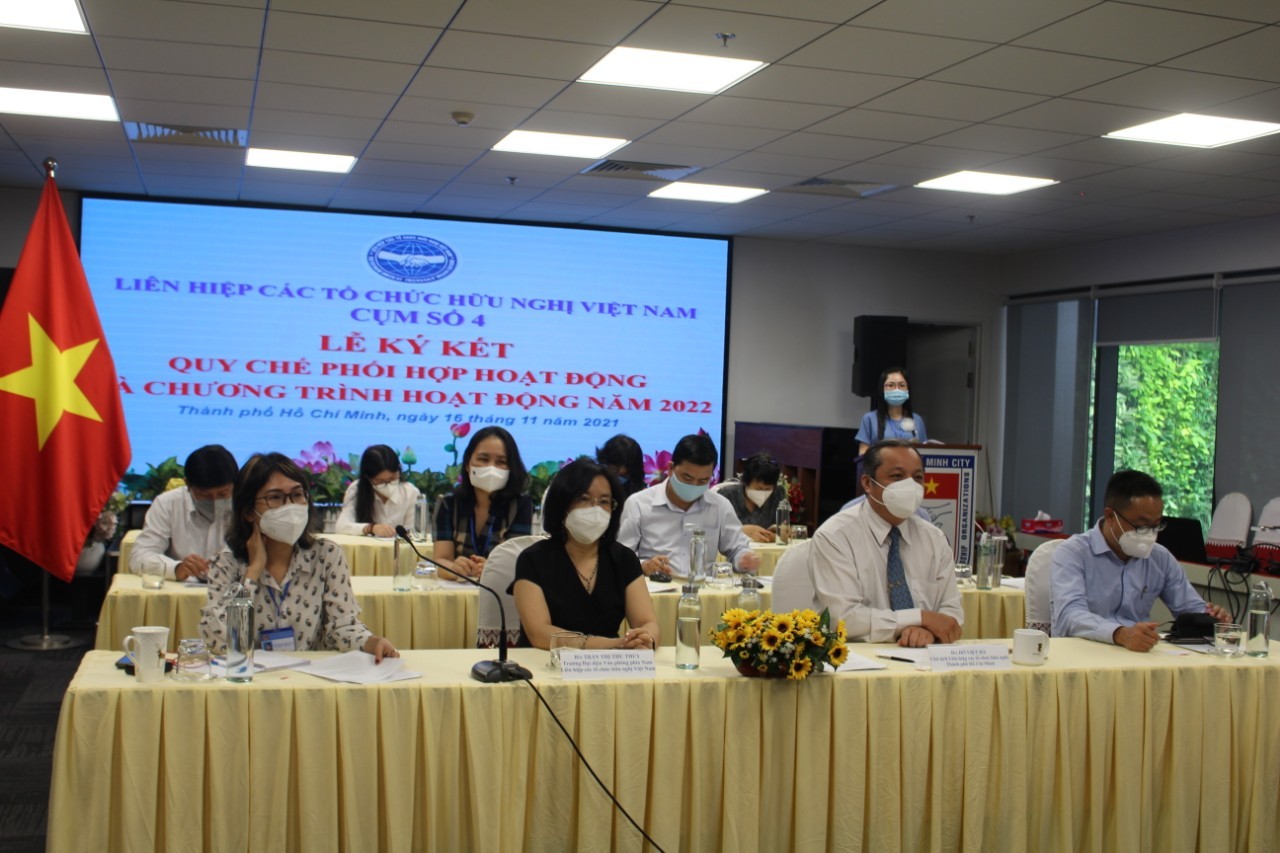 Cụm số 4 VUFO thống nhất 3 nội dung hoạt động năm 2022