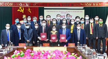 Ba cơ quan tại Nghệ An ký kết quy chế phối hợp công tác đối ngoại nhân dân giai đoạn 2021 - 2026