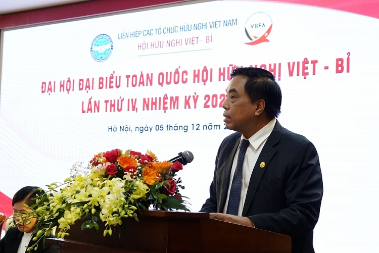 Ông Phạm Mạnh Hùng tiếp tục là Chủ tịch Hội hữu nghị Việt-Bỉ nhiệm kỳ 2020 - 2025