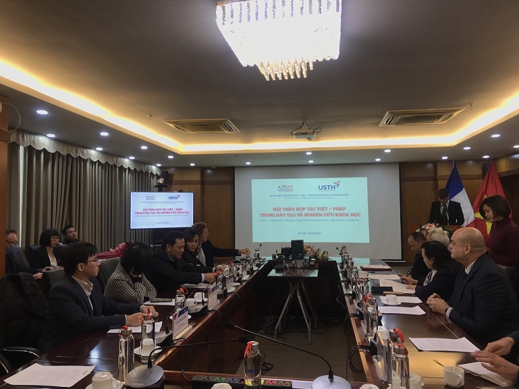 USTH trở thành chi hội của Hội Hữu nghị và Hợp tác Việt Nam- Pháp