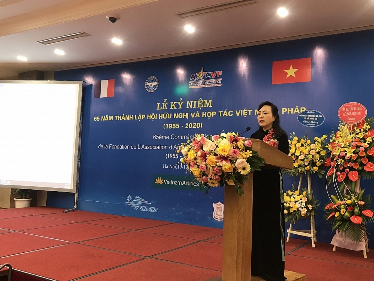 65 năm thành lập Hội hữu nghị Việt- Pháp: đóng góp bền bỉ, to lớn, thiết thực cho quan hệ hai nước