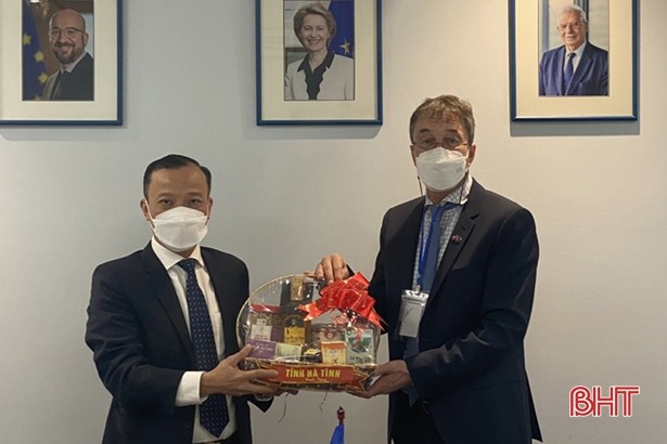 Hà Tĩnh tăng cường hợp tác với cơ quan đại diện và các đối tác quốc tế