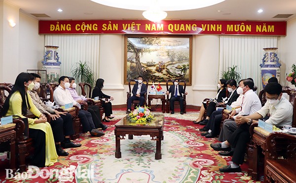 Nhiều chương trình, kế hoạch hợp tác cùng tỉnh Gyeongnam - Hàn Quốc