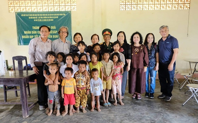 70 ho dan se kong duoc nhan qua tu tinh thua thien hue