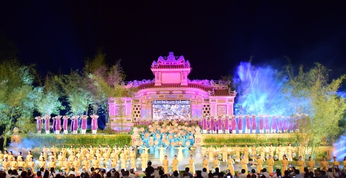 an tuong tinh hoa nghe viet trong dem khai mac festival nghe truyen thong hue