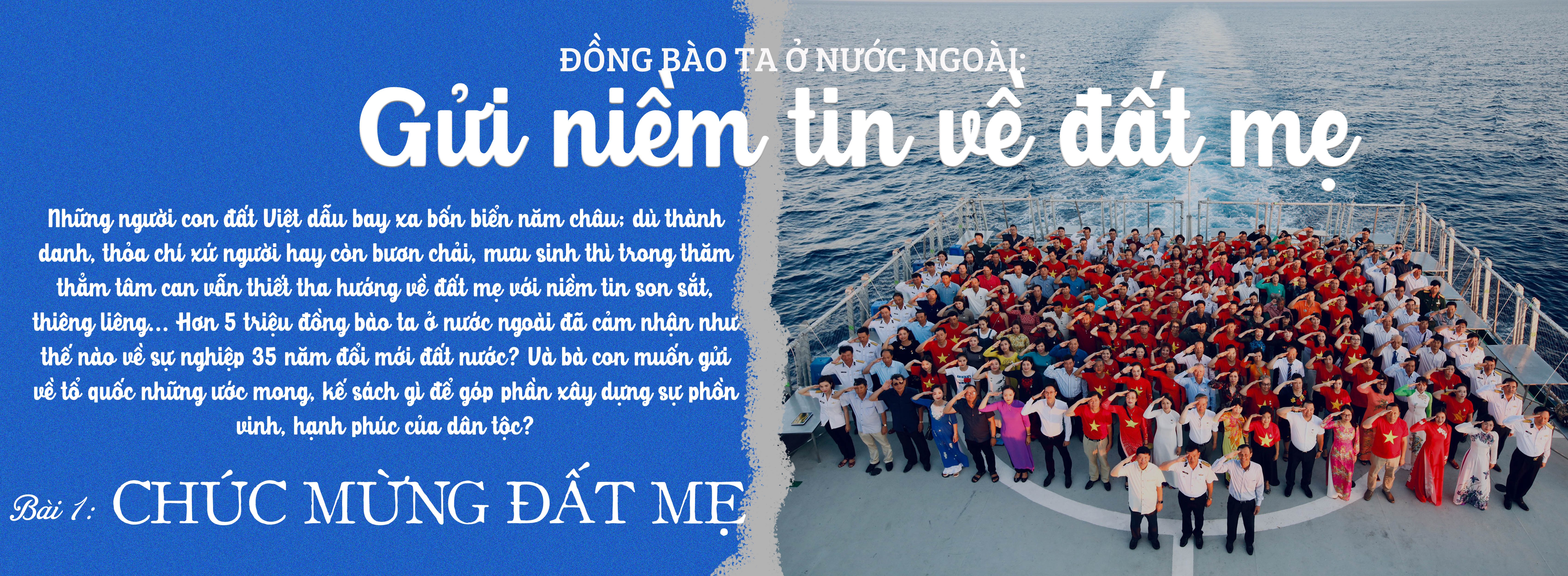 Chúc mừng đất mẹ