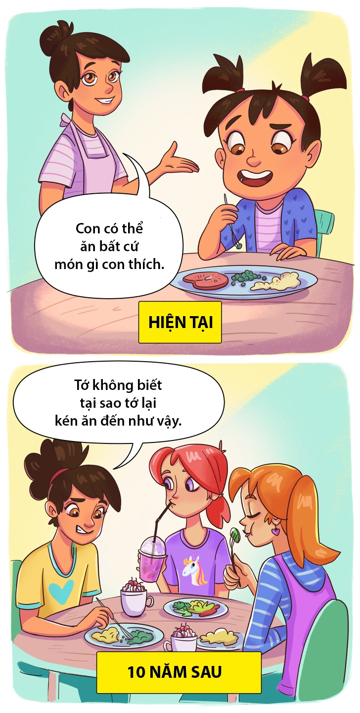 15 sai lam trong cach an uong cua tre ma cha me hay mac phai