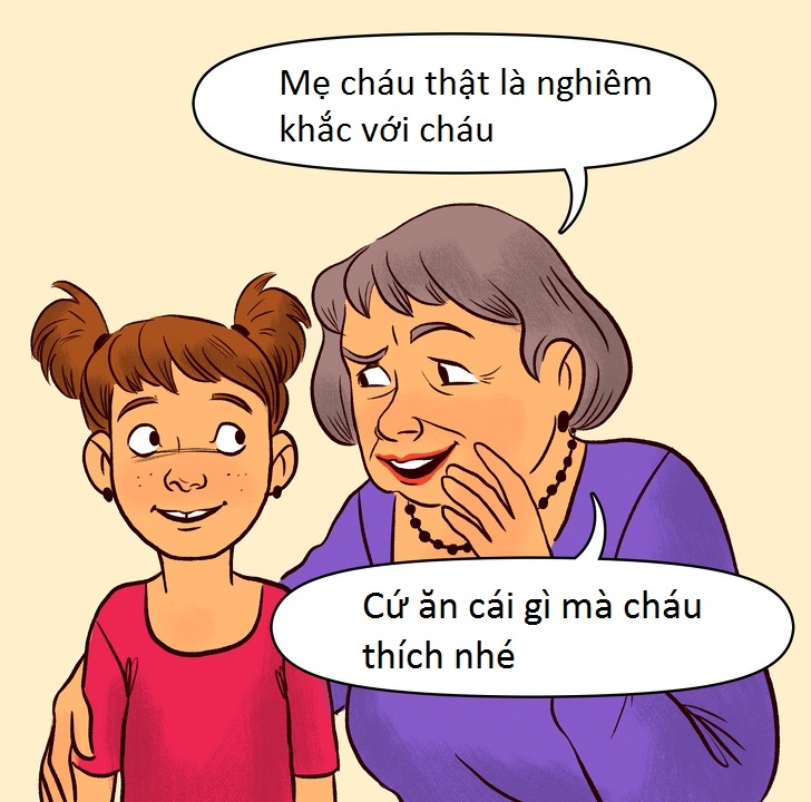 10 dieu ong ba hay lam voi tre ma cha me thuong khong the dung nhin