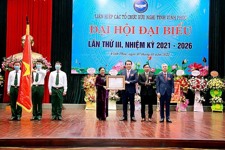 Phó Bí thư trường trực Tỉnh ủy Vĩnh Phúc Phạm Hoàng Anh được bầu làm Chủ tịch Liên hiệp hữu nghị tỉnh nhiệm kỳ 2021 – 2026