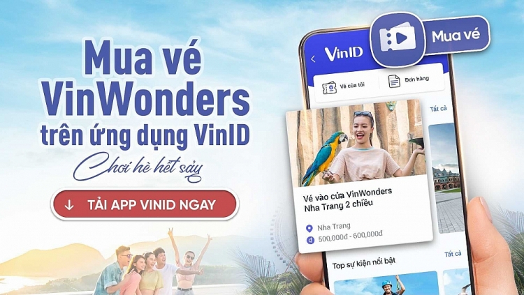VinID mở “cánh cửa thần kỳ” đến thế giới giải trí VinWonders ưu đãi tới 32%