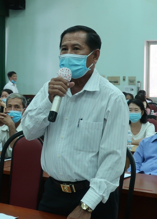 Cử tri nhất trí cao với chương trình hành động của các ứng cử viên đại biểu Quốc hội khóa XV đơn vị bầu cử số 04, TP. Hồ Chí Minh