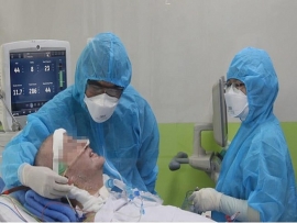 Không có thêm ca mắc COVID-19 mới, BN91 đã sử dụng được điện thoại