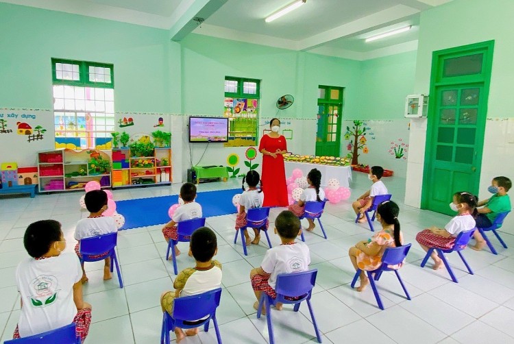 Nhiều hình thức khai giảng trực tiếp ở những vùng xanh