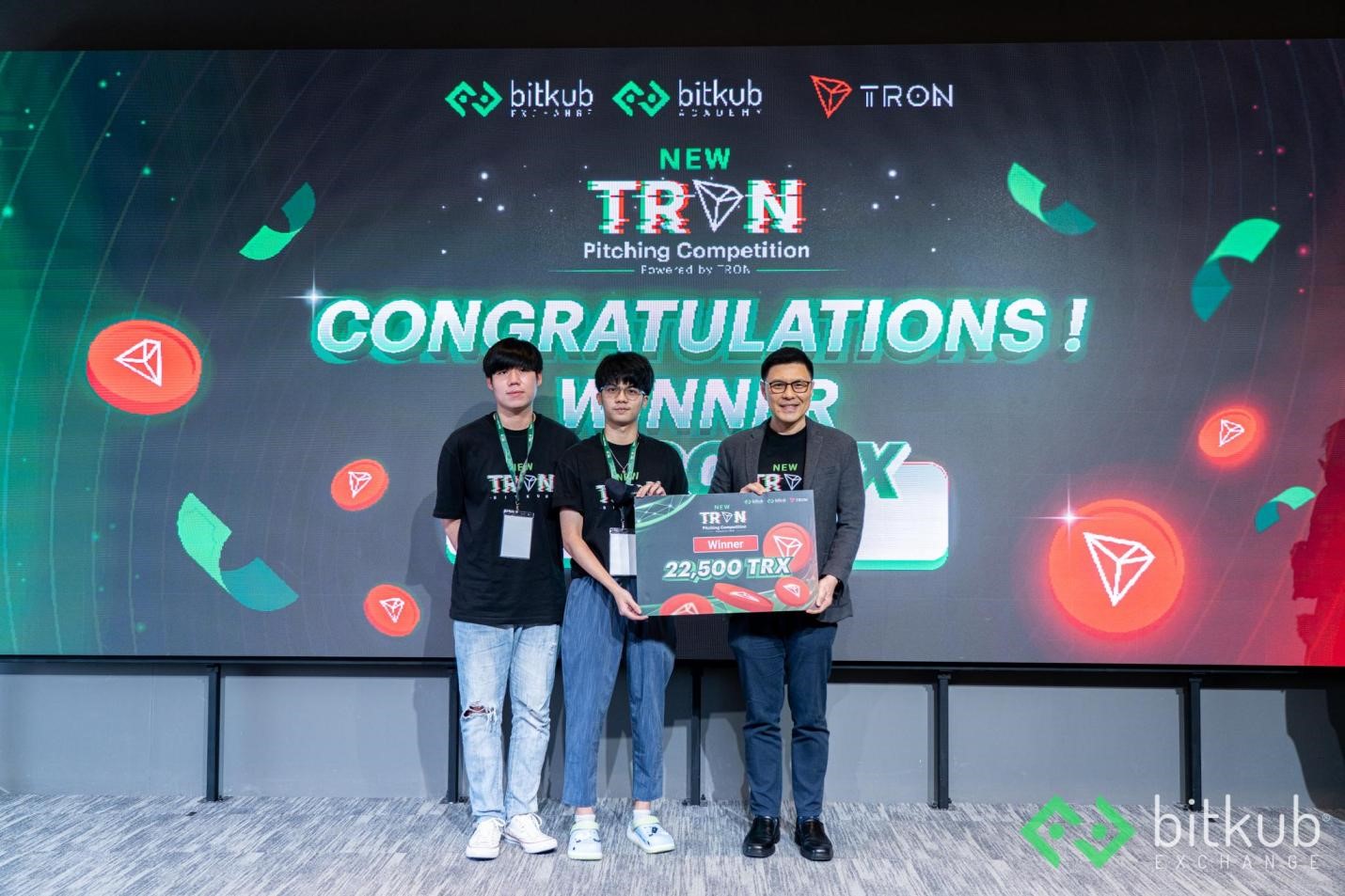 Bitkub Exchange, Bitkub Academy hợp tác với TRON để phát triển Airdops học tập và mở cuộc thi NewTRON