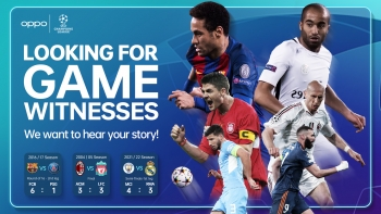 oppo cong bo 3 tran dau truyen cam hung nhat cua uefa champions league do nguoi ham mo binh chon