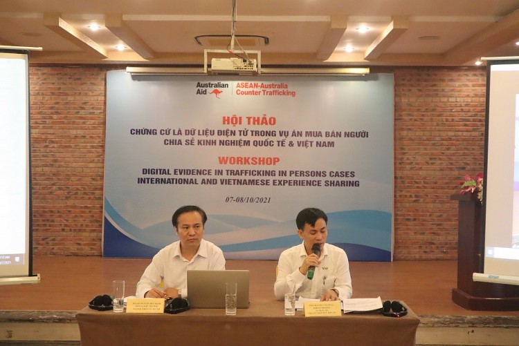 Chia sẻ kinh nghiệm về chứng cứ là dữ liệu điện tử trong vụ án mua bán người
