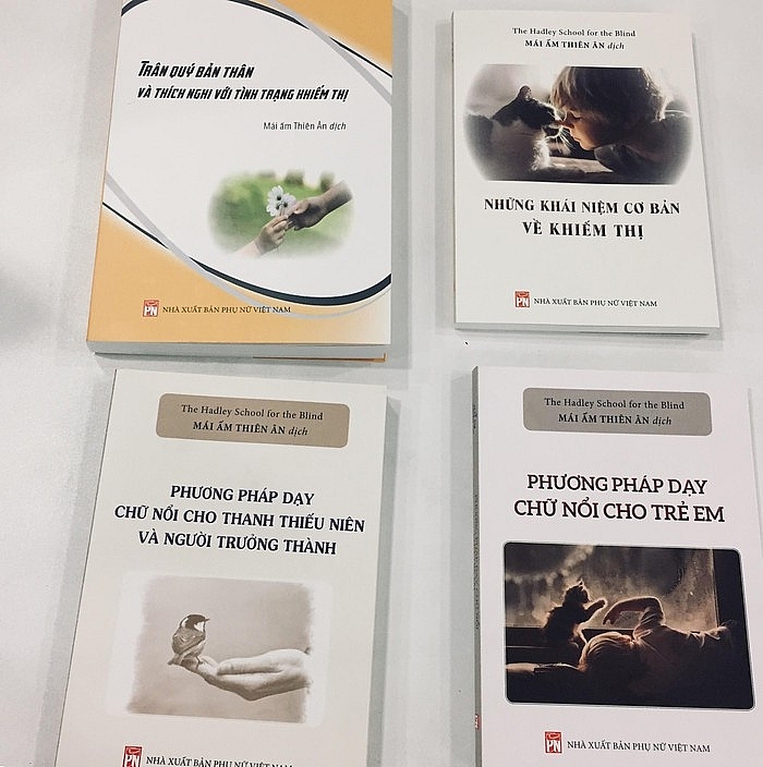 Ra mắt 4 cuốn sách dành cho người khiếm thị để truyền tải thông điệp hãy trân quý bản thân