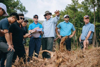 ngai nick faldo san golf silk path dong trieu co tiem nang tro thanh san golf tot nhat viet nam