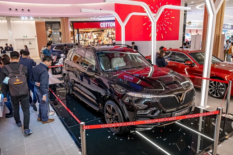 VinFast khai trương showroom 3S mới tại Vincom Mega Mall Ocean Park