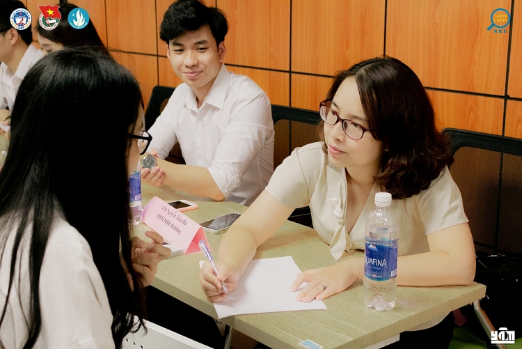 Cơ hội trải nghiệm cho sinh viên trong ngày hội thực tập sinh NEU Internship Day 2020