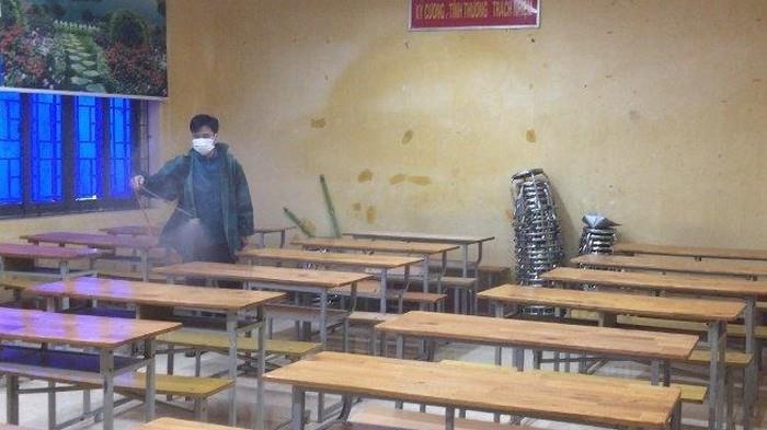 Vĩnh Phúc: 38 học sinh có biểu hiện ho, sốt, khó thở