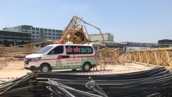 Bình Dương: Sập giàn giáo công trình, 6 người thương vong