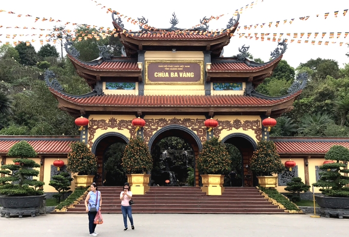 nhieu trang thong tin cua chua ba vang da dung hoat dong