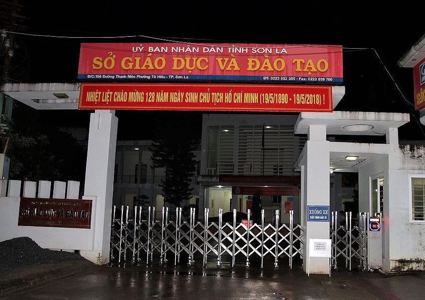gian lan diem thi o son la vien kiem sat tra ho so dieu tra bo sung lan 2