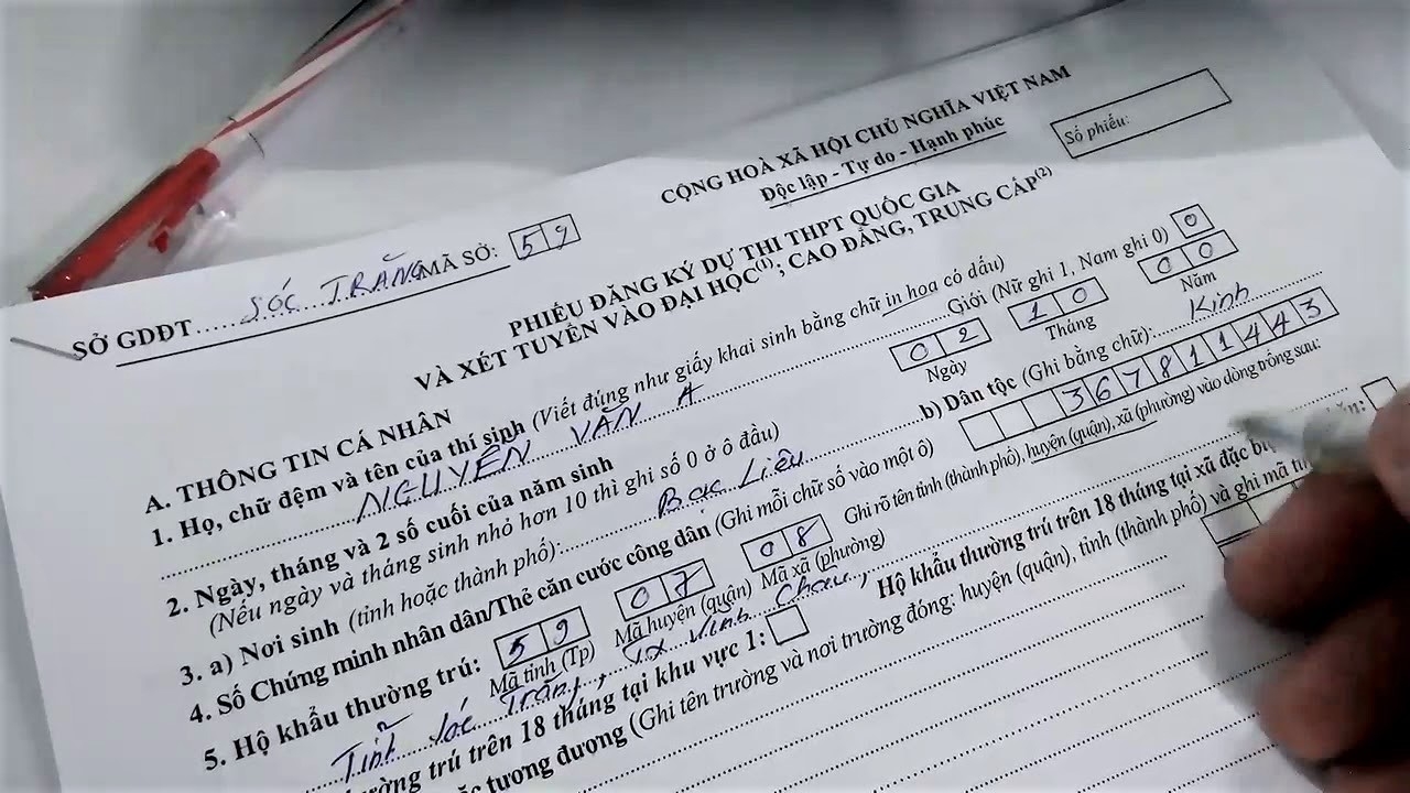 thi thpt quoc gia 2019 chi tiet cach dien phieu dang ki du thi chinh xac nhat