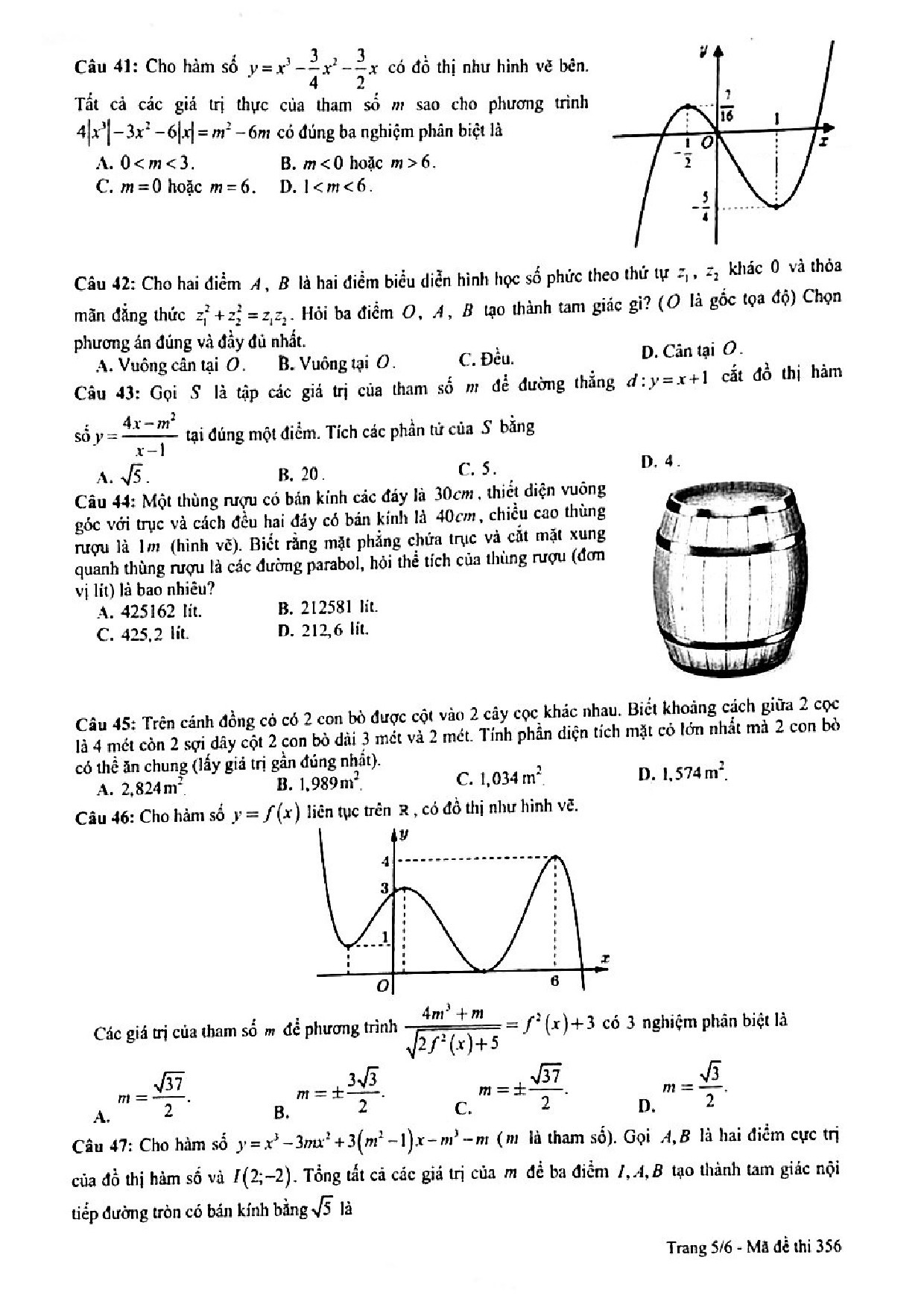 de thi thu thpt quoc gia 2019 mon toan thpt chuyen dh su pham