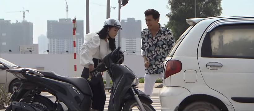 Nhà trọ Balanha tập 8: Hân đi nhờ ô tô của một người đàn ông lạ nha tro balanha tap 8 han di nho o to cua mot nguoi dan ong la