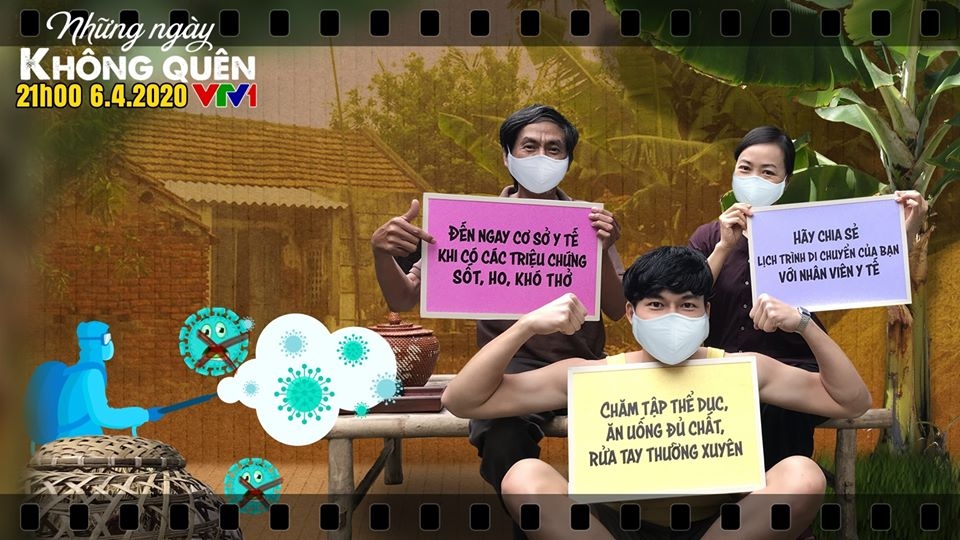Dàn diễn viên “Những ngày không quên” và thông điệp phòng chống Covid-19 dan dien vien nhung ngay khong quen va thong diep phong chong covid 19