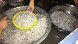 Tin thời tiết hôm nay 25/4: Bắc Bộ mưa đá, trời rét