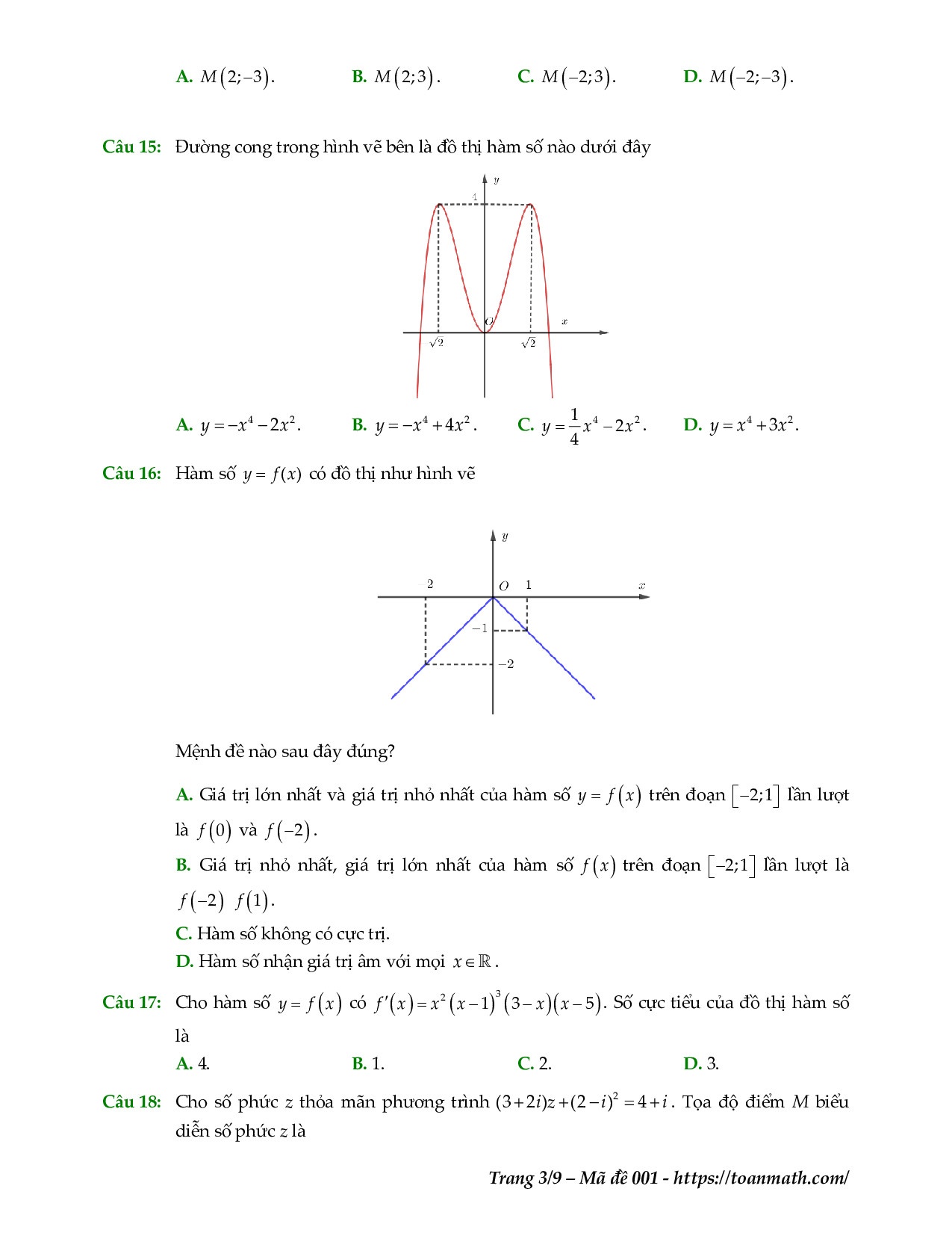 de thi thu thpt quoc gia 2019 mon toan so gddt dien bien